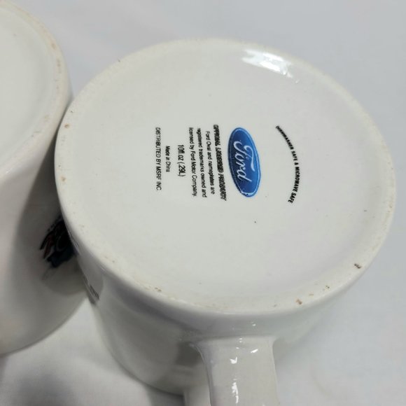 Ford Motor Co Frank And Sons Pickup 10 oz Coffee Cup Mugs Set of 2 - Picture 8 of 9